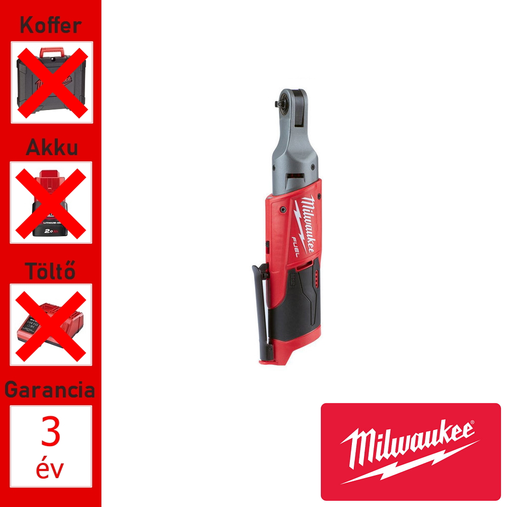 Milwaukee 12V akkus racsnis csavarkulcs géptest 3/8"